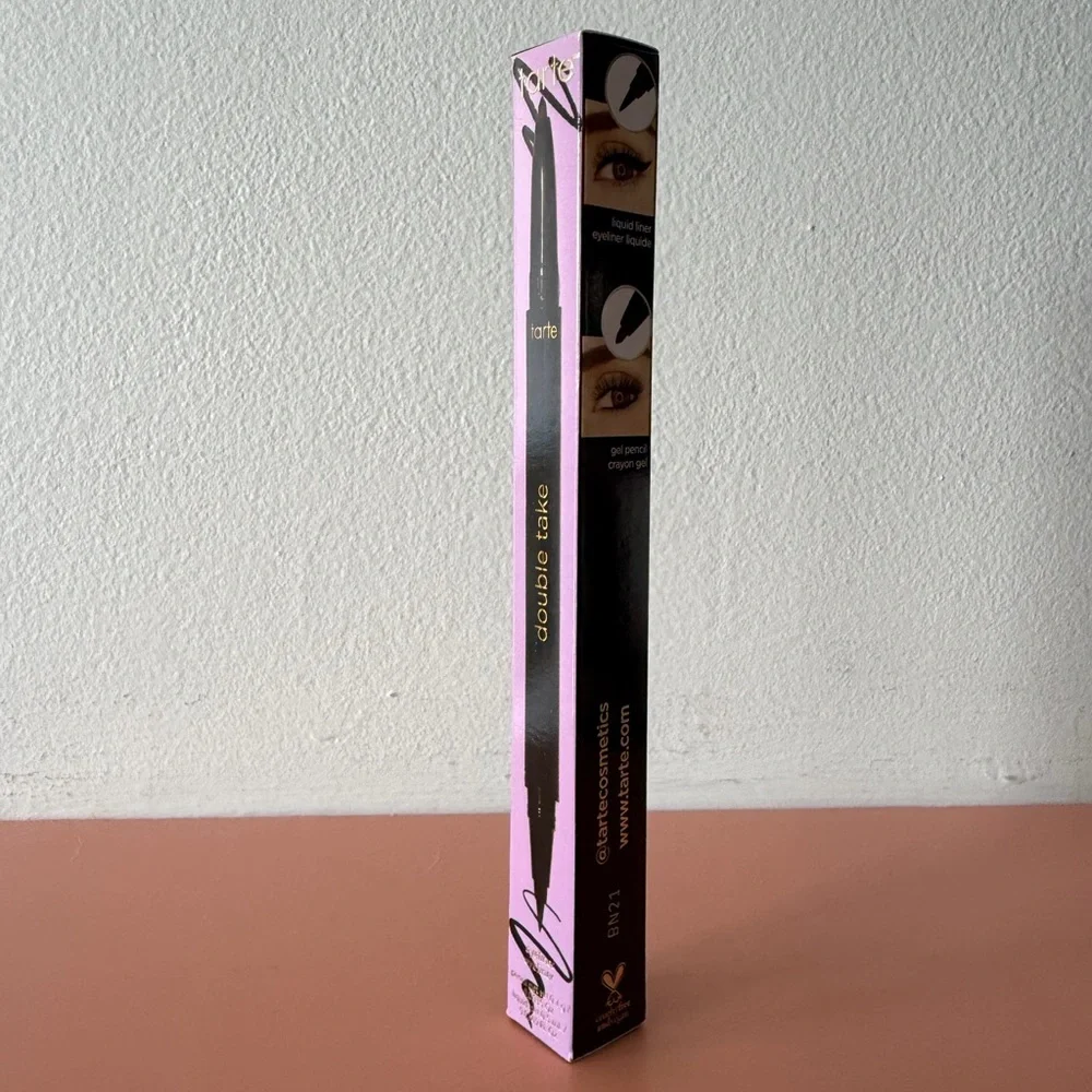Tarte Double Take Eyeliner - NIB- full size - Black